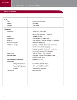 Preview for 13 page of Integra Luxtec MLX Operation And Service Manual