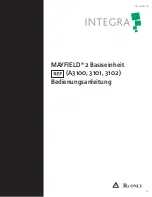 Preview for 73 page of Integra MAYFIELD 2 A3100 Instruction Manual