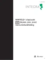 Preview for 121 page of Integra MAYFIELD 2 A3100 Instruction Manual