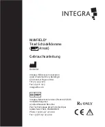 Предварительный просмотр 31 страницы Integra MAYFIELD A1108 Instruction Manual