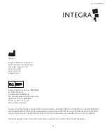 Preview for 49 page of Integra MAYFIELD A1109 Instruction Manual