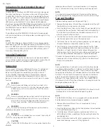 Preview for 6 page of Integra MAYFIELD A2101 Instruction Manual