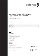 Предварительный просмотр 1 страницы Integra MAYFIELD A2600M Instruction Manual