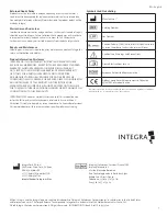 Preview for 3 page of Integra Miltex Integrator Quick Start Manual