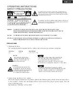 Предварительный просмотр 3 страницы Integra NAC-2.3 Service Manual