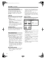 Предварительный просмотр 8 страницы Integra NVS-7.7 Instruction Manual