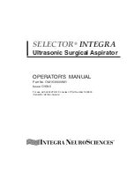 Integra OM 1530000M1 Operator'S Manual preview