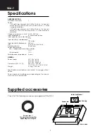 Preview for 2 page of Integra RDA-7 Service Manual