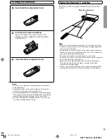 Предварительный просмотр 9 страницы Integra RDV-1 Instruction Manual