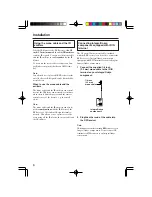 Предварительный просмотр 6 страницы Integra RFR-6 Instruction Manual