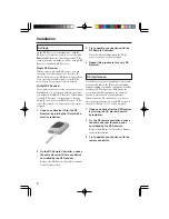 Предварительный просмотр 8 страницы Integra RFR-6 Instruction Manual