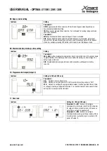 Preview for 41 page of Integra Xmart OPTIMA-31 10K User Manual