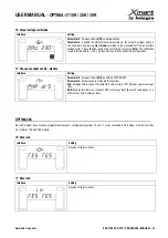 Preview for 43 page of Integra Xmart OPTIMA-31 10K User Manual