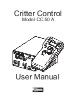 Preview for 1 page of Integral Circuits CC 50 A User Manual