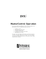 Preview for 62 page of Integral DVXi TBS4 User Manual