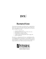 Preview for 90 page of Integral DVXi TBS4 User Manual