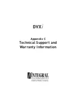 Preview for 134 page of Integral DVXi TBS4 User Manual