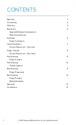 Предварительный просмотр 2 страницы Integrated Biometrics SH11000-000 User Manual