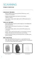 Предварительный просмотр 6 страницы Integrated Biometrics SH11000-000 User Manual