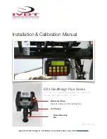 Предварительный просмотр 1 страницы Integrated Visual Data Technology Inc. ED3-Zebra SkidWeigh Plus Series Installation & Calibration Manual