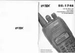 Intek DX-174S (Italian) Manuale Di Istruzioni предпросмотр