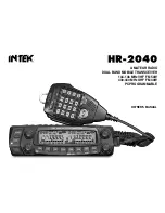 Intek HR-2040 Owner'S Manual предпросмотр