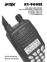 Intek KT-900EE Instruction Manual предпросмотр