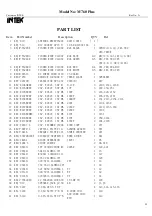 Предварительный просмотр 27 страницы Intek M-760 PLUS Service Manual