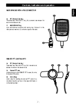 Preview for 9 page of Intek M-899 VOX Owner'S Manual