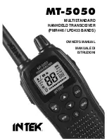 Intek MT-5050 Owner'S Manual preview