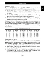 Preview for 13 page of Intek MT-5050 Owner'S Manual