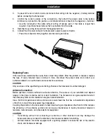 Предварительный просмотр 7 страницы Intek MX-825U Instruction Manual