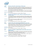 Preview for 36 page of Intel 2ND GENERATION INTEL CORE PROCESSOR FAMILY MOBILE - SPECIFICATION UPDATE 01-2011 Specification