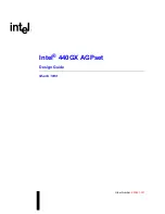 Preview for 1 page of Intel 440GX Design Manual