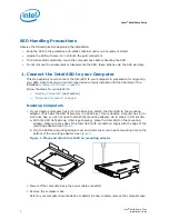 Preview for 2 page of Intel 530 Series Installation Manual