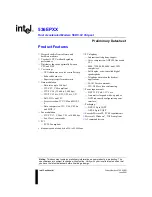 Intel 536EPXX - PRELIMINARY Datasheet preview