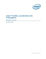 Intel 81341 Developer'S Manual предпросмотр