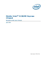 Предварительный просмотр 1 страницы Intel 915GME User Manual