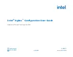 Preview for 1 page of Intel Agilex Series Configuration User Manual