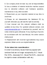 Preview for 4 page of Intel Allbook X User Manual