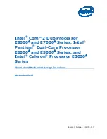 Preview for 1 page of Intel AT80569PJ080N - Core 2 Quad 3 GHz Processor Design Manual