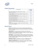 Preview for 6 page of Intel ATOM PROCESSOR N 500 -  UPDATE REVISION 001 Specification