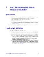 Предварительный просмотр 15 страницы Intel AXXRMS2LL040 Hardware User'S Manual