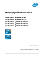 Preview for 1 page of Intel BB5000XALR Specification