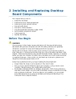 Preview for 23 page of Intel BLKD410PT Product Manual