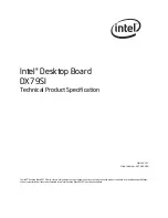 Intel BLKDX79SI Technical Product Specification preview