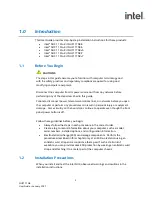 Preview for 5 page of Intel BNUC11TNKI3000 User Manual