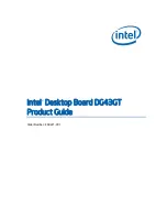 Preview for 1 page of Intel BOXDG43GT Product Manual