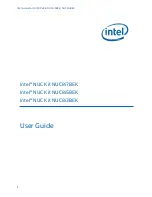 Intel BOXNUC8i3BEK User Manual preview