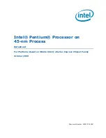 Preview for 1 page of Intel BX80532PG3200D Datasheet